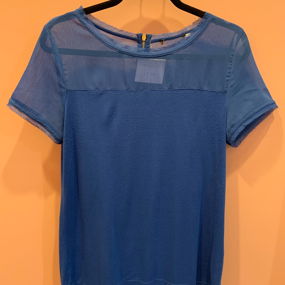 Mesh Shoulder Top